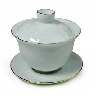 6 oz tea bowl tray cup tea set dish cover